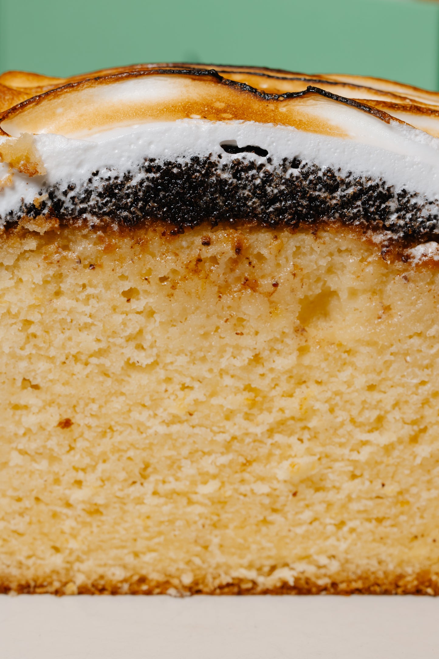 Кекс лимон - мак